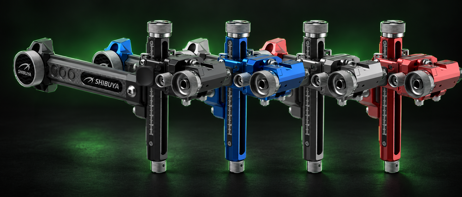 Zubehör für Compoundbögen mit Visier, Scope und Stabilisation