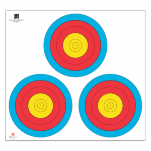 JVD Zielauflage FITA 3 × 20 cm Las Vegas