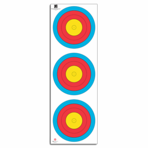 JVD Zielauflage FITA 3 × 20 cm Vertical Compound