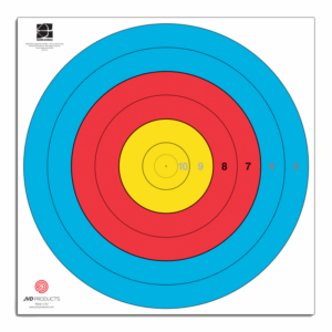 JVD Zielauflage FITA 80 cm Zentrum 6-Ring