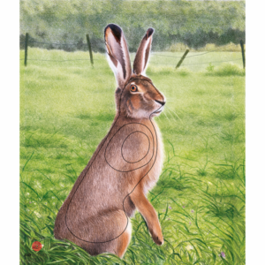 JVD Zielauflage Tierbildauflage Hase