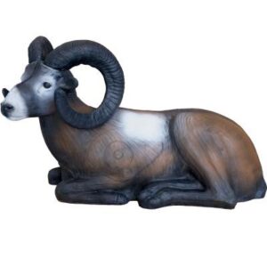 3D-Ziel Mufflon liegend