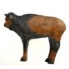 3D-Ziel Bisonkalb stehend in vollständiger Seitenansicht