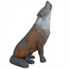 5598055232.jpg 3D-Ziel Timberwolf sitzend und heulend in linker Seitenansicht