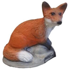 3D-Ziel Jungfuchs sitzend