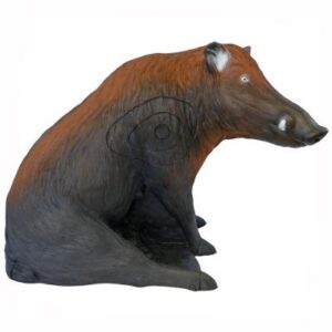 3D-Ziel Bache sitzend