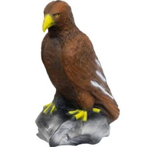 3D-Ziel Steinadler sitzend