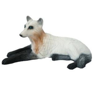 5598349514.jpg 3D-Ziel Weißer Wolf liegend