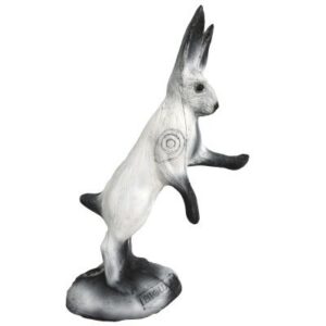 3D-Ziel Schneehase aufrecht stehend