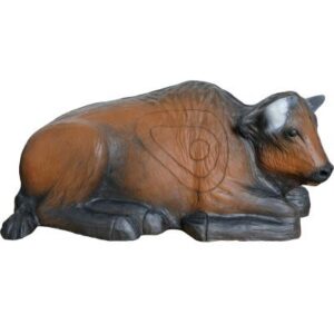 3D-Ziel Bison liegend