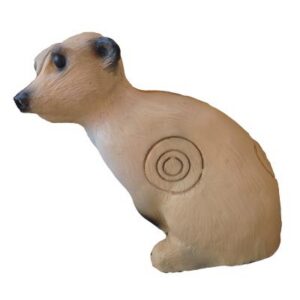 3D-Ziel Erdmännchen sitzend