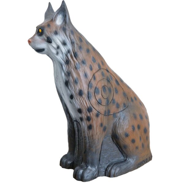 5598520768.jpg 3D-Ziel Luchs sitzend in rechter Seitenansicht mit sichtbarer Zielzone
