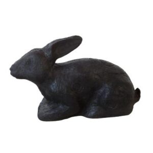 3D-Ziel Hase liegend_black edition