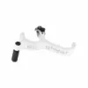 B3 Archery Ghost Hinge-Release in Weiß als kompakte Rückansicht