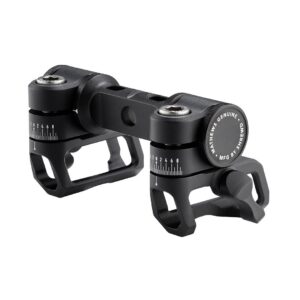 Mathews Bridge-Lock Doppel-V-Bar Schwarz