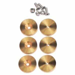 Gillo ILF-Recurve-Mittelteil Weight Kit G4 Stainless Steel Titanium Gold Plated Gillo ILF-Recurve-Mittelteil Weight Kit G4 Stainless Steel Titanium Gold Plated