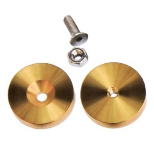 Gillo ILF-Recurve-Mittelteil Weights Riser TungstenDisk Kit Gold
