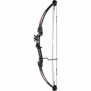 Firefox Junior Compoundbogen 24–26 Zoll / 19–29 lbs RH Schwarz