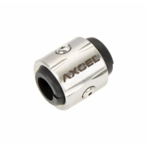 Axcel X-Vibe Stabilisatordämpfer, 0,550 Zoll, Edelstahl, 3 oz
