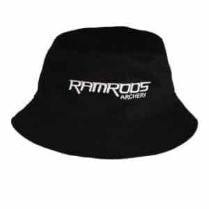 Ramrods Hat Bucket Reversible Black and White