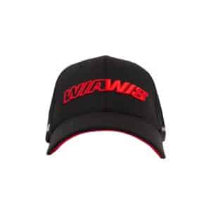 Wiawis Hat Folding Cap Black/Red