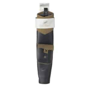 White Feather Traditioneller Köcher Earthquake Brown