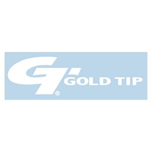 Gold Tip Sticker 2" x 6.75"