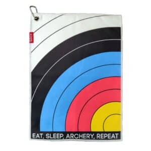 Socx Eat Sleep Archery Repeat Bogenhandtuch