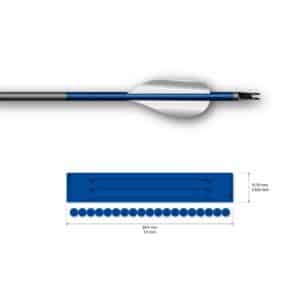 Socx Wrap for Spin Vanes on Easton X10 Solid Color