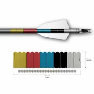 Socx Wrap 8.0mm Max Target Face Retro-Reflective White