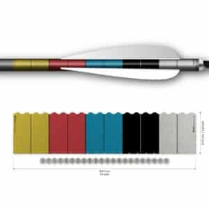Socx Wrap 9.3mm Max Target Face Retro-Reflective White