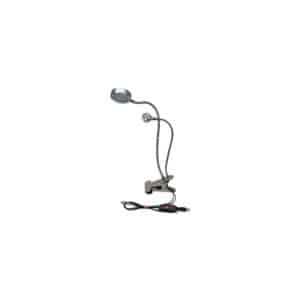 LCA Double Bright LED-Klemmleuchte mit USB-Versorgung LCA Double Bright LED-Klemmleuchte mit USB-Versorgung