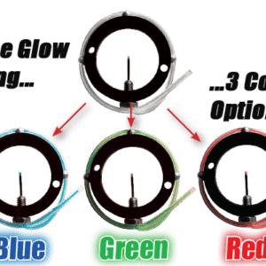 Specialty A. Scope Glow Ring 1 5/8 Zoll .020 Zoll Grün
