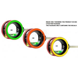 Specialty A. Versa2 Scope-Ringaufkleber