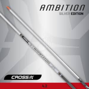 Cross-X Ambition Silver Edition Schaft mit Spitze - 12er-Satz