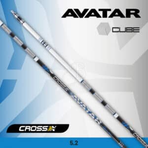 Cross-X Schaft Avatar + Cresting - 12er-Satz