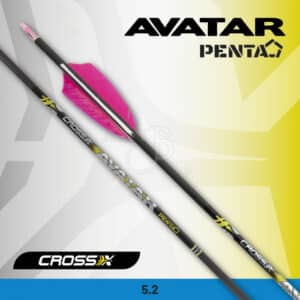 Cross-X Pfeil Avatar Naturbefiederung