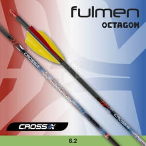 Cross-X Pfeil Fulmen Octagon Naturbefiederung
