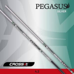 Cross-X Schaft Pegasus Silver - 12er-Satz