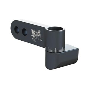 B-Stinger Seitenstabilisator Adjustable B-Stinger verstellbarer Seitenstabilisator-Halter in Schwarz mit Winkelskala