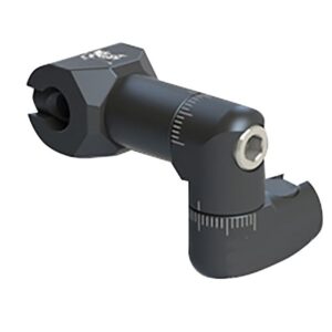 B-Stinger Elite Seitenstabilisator-Halter in Schwarz mit verstellbaren Winkelskalen
