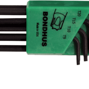 Bondhus Torx L-Schlüsselsatz 31834 TLX8 mit Größen T9 bis T40
