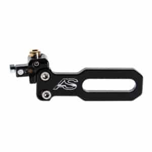 Schwarze Arc Systeme CL10-Pfeilauflage mit offenem Rahmen