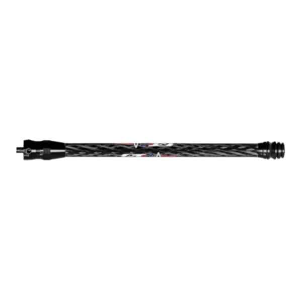 Kurzer schwarzer Arc Systeme AS 16 T22 Carbon-Stabilisator
