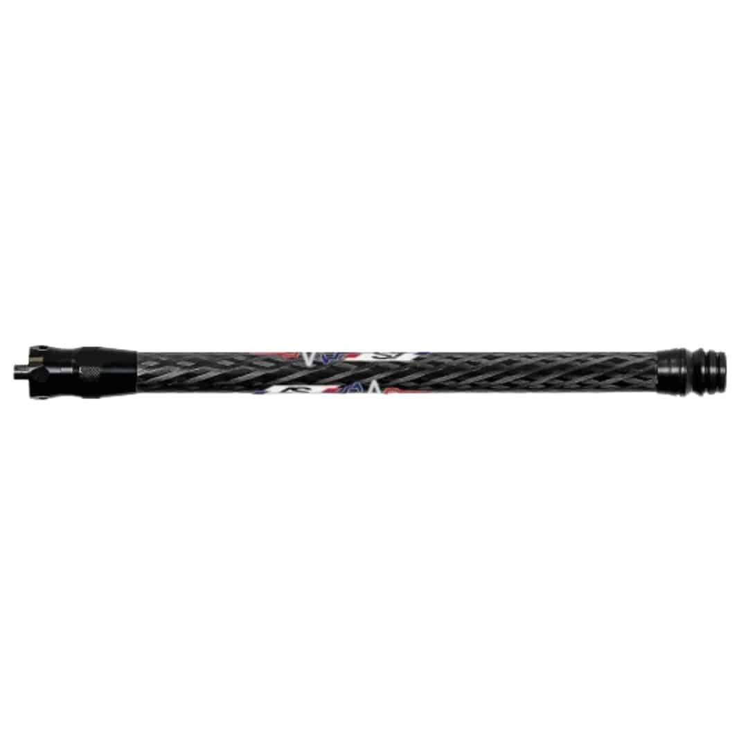 Kurzer schwarzer Arc Systeme AS 18 T22 Carbon-Stabilisator