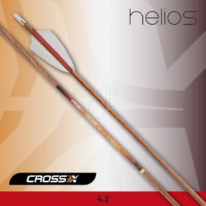 Cross-X Pfeil Helios Naturbefiederung