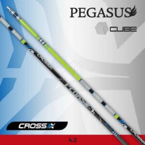 Cross-X Schaft Pegasus Cube + Crest – 12er-Satz