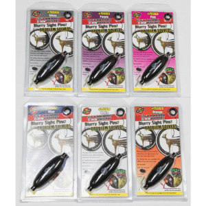 Specialty Archery Peep 5/16 Zoll – Sortimentsübersicht in Verpackungen