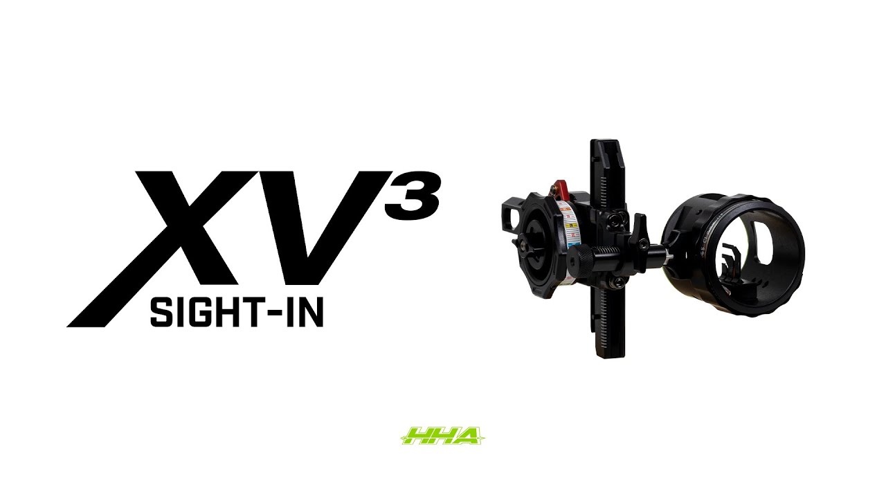 Videovorschau: XV3 Sight-In Tutorial // Tips and Tricks