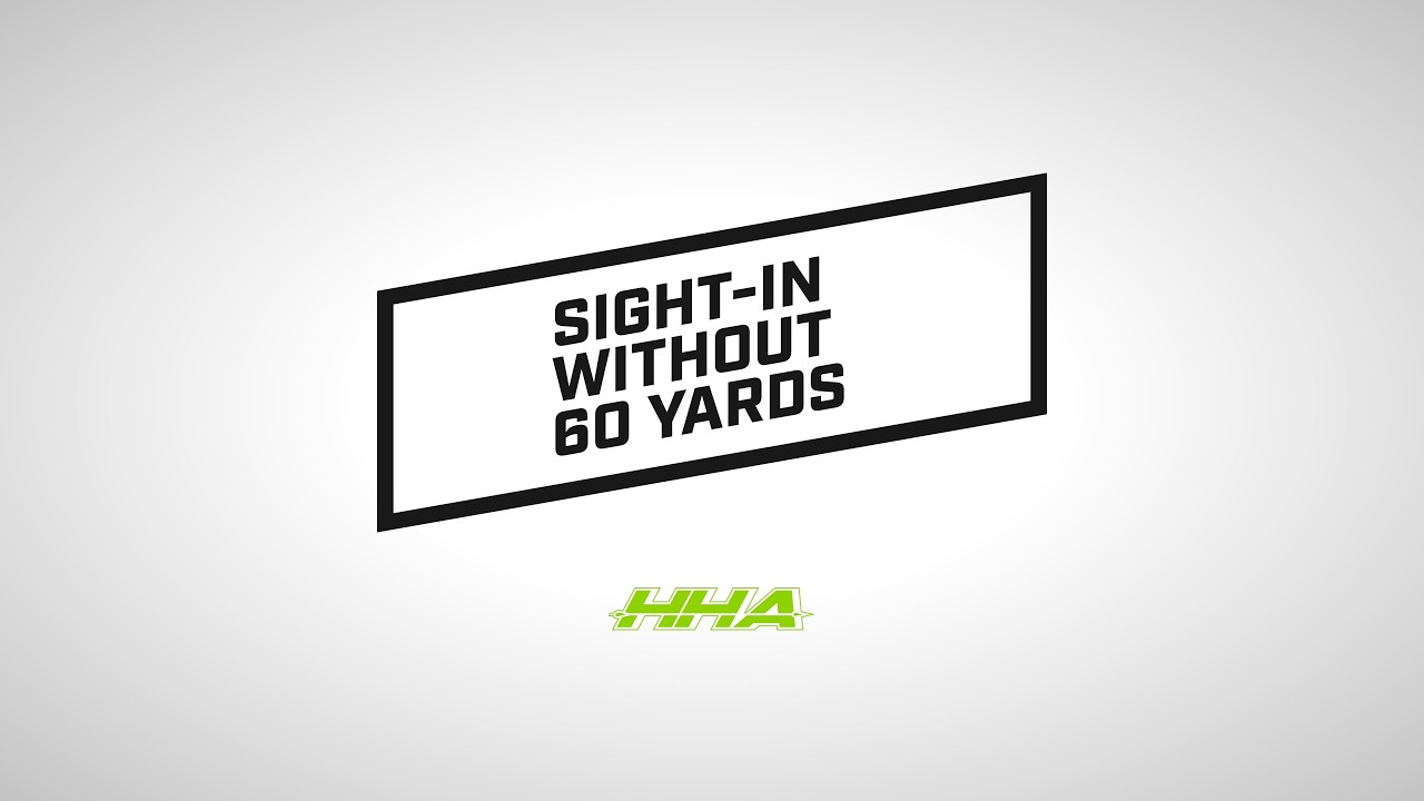 Videovorschau: Sighting In Without A 60 Yard Range - Tech Tip